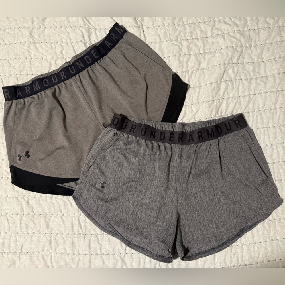 Under Armour Gray Performance Shorts
